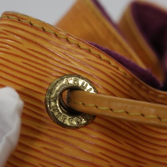 LOUIS VUITTON Epi Petit Noe Shoulder Bag Yellow M44109 - Picture 14 of 16